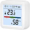 Compra SENSOR WIFI DE TEMPERATURA Y HUMEDAD ENERGEEKS CON PANTALLA SOBREMESA O PARED ENERGEEKS EG-STHW002 al mejor precio