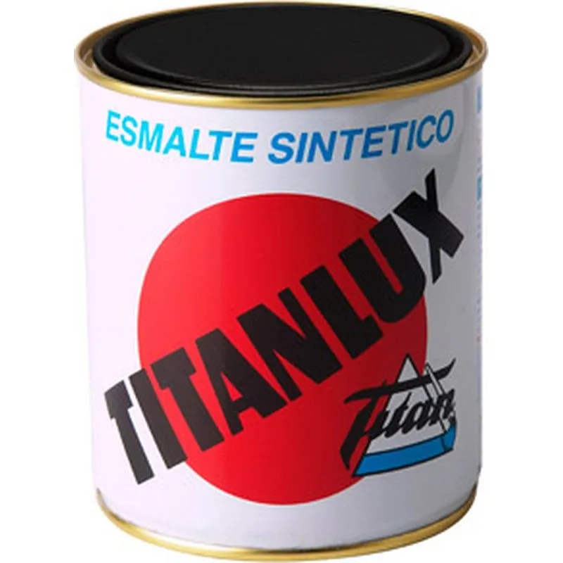 Compra Esmalte sintetico brillo 567 125 ml negro TITANLUX 1056719 al mejor precio
