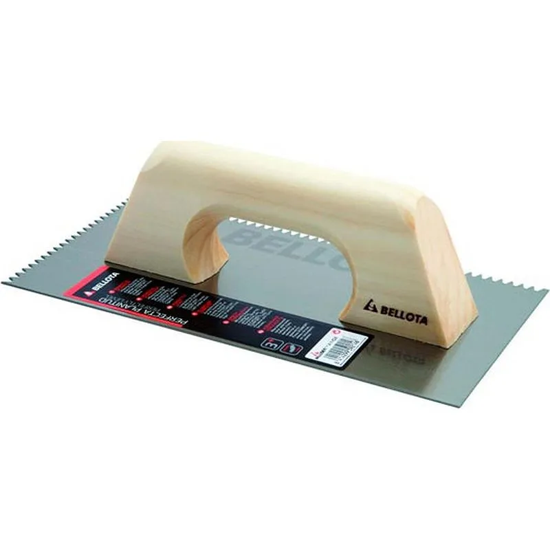 Compra Llana dentada mango madera diente triangular 270 x 135 mm BELLOTA 5871-00 al mejor precio