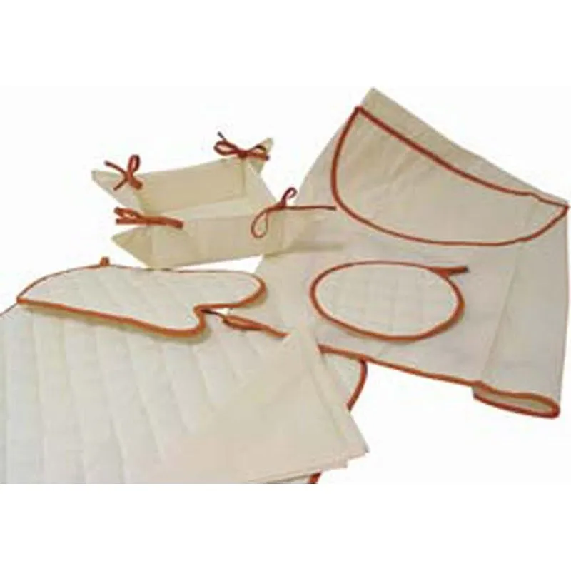 Delantal c/bolsillo b.art 350 marron  5939026