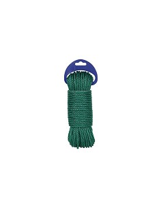 Compra Cuerda polietileno cableada 4 cabos diámetro 5 mm 20 mt verde ROMBULL 434309001811 al mejor precio