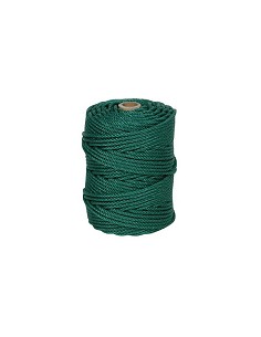 Compra Cuerda polietileno cableada 4 cabos diámetro 5 mm 100 mt verde ROMBULL 434009000911 al mejor precio