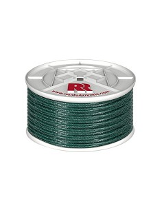 Compra Cuerda polietileno cableada plastificada 4 c diámetro 5mm 100 mt verde ROMBULL 459009000911 al mejor precio