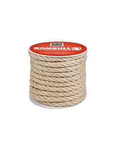 Compra Cuerda sisal cableada 4 cabos diámetro 10 mm 25 mt ROMBULL 437414002200 al mejor precio