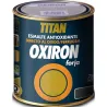 Compra Esmalte antioxidante oxiron forja 375 ml gris acero TITAN 20020238 al mejor precio