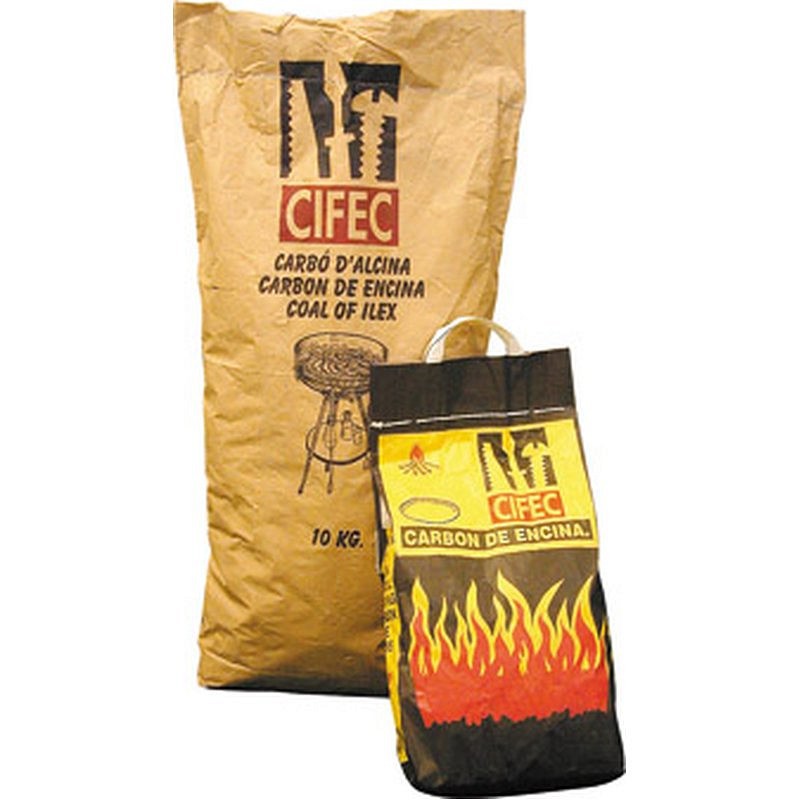 Carbon vegetal encina 3 kg  9626381