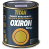 Compra Esmalte antioxidante oxiron forja 375 ml negro TITAN 20020438 al mejor precio