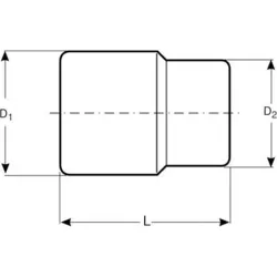 Compra Llave vaso 6 caras 1/2" 17 mm BAHCO 7800SM-17 al mejor precio