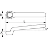 Llave acodada  1 boca aislada 2mv-8 1000 v BAHCO 2MV-8
