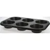 Compra MOLDE METAL MUFFINS 6 CAVIDADES AMBIT 89906AMB al mejor precio