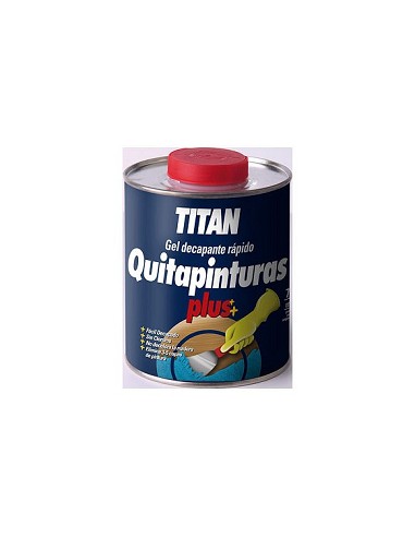 Compra Decapante quitapinturas gel plus 750 ml TITAN 05D000134/5806740 al mejor precio
