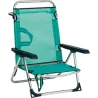 Compra SILLA PLAYA CON ASA MULTIPOSICION PATA TRASERA PLEGABLE ALUMINIO FIBRELINE AZUL ALCO 607ALF-0030 al mejor precio