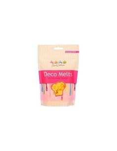 Compra Deco melt derretible sabor chocolate 250 gr amarillo FUN CAKES FC43015 al mejor precio
