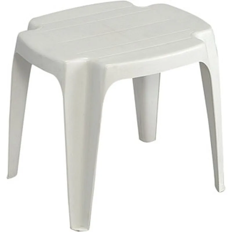 Compra MESA AUXILIAR SOLID BLANCA 42 X 37 X 38 CM PROGARDEN SOLID BLANCA al mejor precio