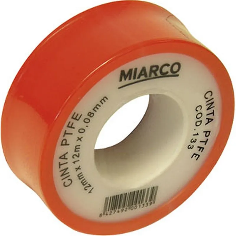 Compra Cinta teflon 30 m 19 x 0.08 mm MIARCO 131 al mejor precio
