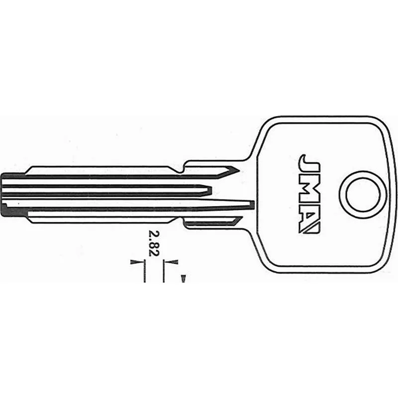 Compra Llave seguridad laton puntos ci-21 JMA CI-21 al mejor precio