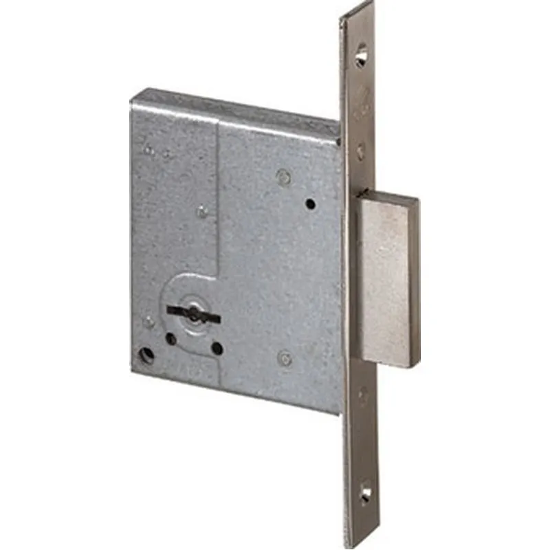 Compra CERRADURA SEGURIDAD LATONADA LLAVE SOLA 50 MM/BORJAS 2 VUELTAS CISA 57220.50.0 al mejor precio