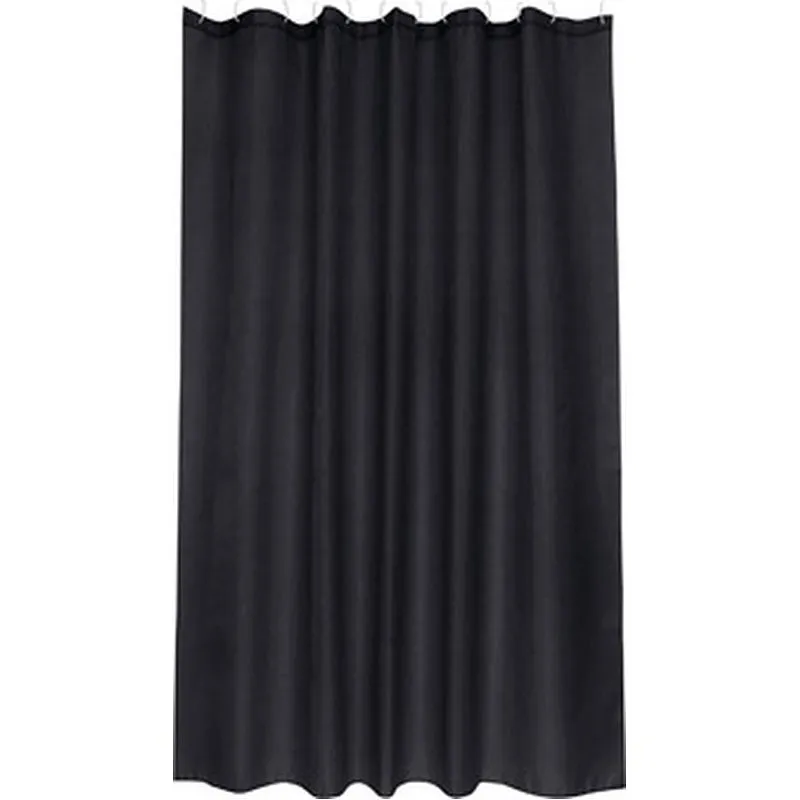Compra Cortina baño poliester intense negra 180 x 200 cm H2O 9683328 al mejor precio