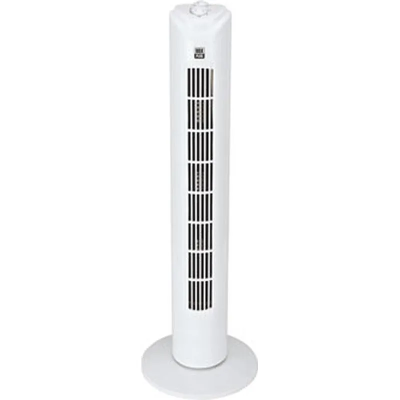 Compra VENTILADOR TORRE BLANCO TEMPORIZADOR 1 HORA 50 W H80 CM BOX PLUS TIMIT al mejor precio