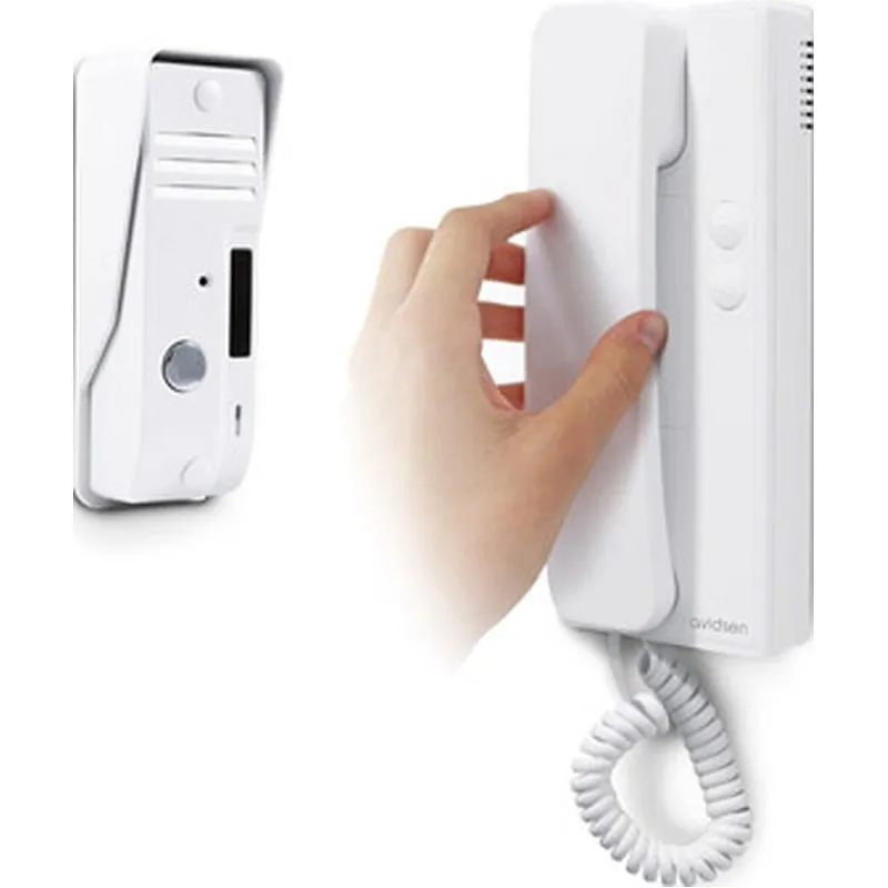 Compra PORTERO AUDIO DOS HILOS BLANCO AVIDSEN 112110 al mejor precio