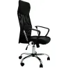 SILLON OFICINA BLACK NEGRO FURNITURE STYLE FS139CNG