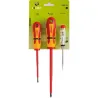Compra Destornillador aislado juego 3 piezas 1 plano+1 ph+1 neon IRIMO 459V-3-1 al mejor precio