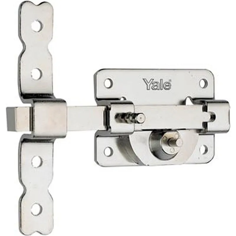 Compra Cerrojo 19/80 pasador con boton interior niquel YALE 19HN al mejor precio