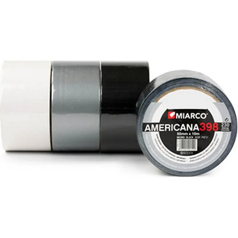 Compra CINTA AMERICANA 398 10 M X 50 MM BLANCO MIARCO 26889/13508 al mejor precio