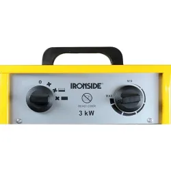 Compra CALEFACTOR PROFESIONAL 1500/3000 W CON TERMOSTATO Y ASA DE TRANSPORTE IRONSIDE 201564 / 203254 al mejor precio