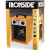 Compra CALEFACTOR PROFESIONAL 1500/3000 W CON TERMOSTATO Y ASA DE TRANSPORTE IRONSIDE 201564 / 203254 al mejor precio
