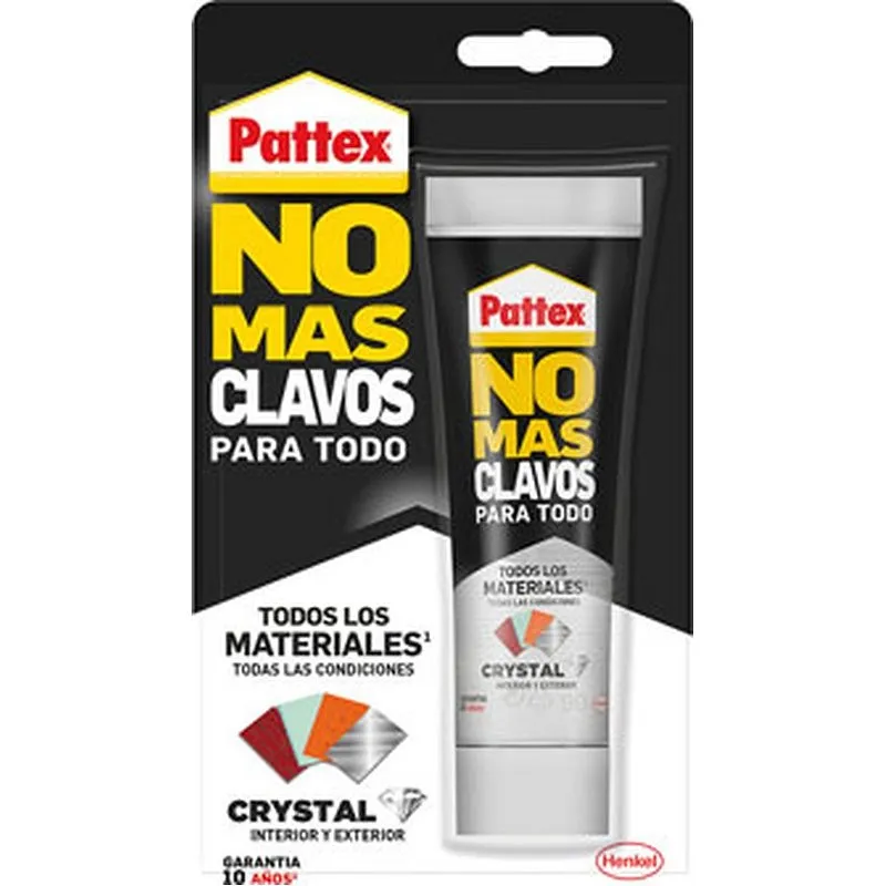 Compra ADHESIVO MONTAJE NO MAS CLAVOS CRISTAL 90 GR PATTEX 2862945 al mejor precio