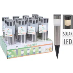 Compra BALIZA SOLAR LUZ CALIDA IMPORT DT2100350 al mejor precio