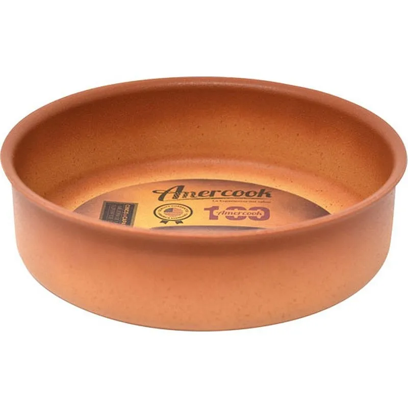 Compra CAZUELA BAJA SIN TAPA ALUMINIO FORJADO TERRACOTA 20 CM - INDUCCION TER0720 al mejor precio