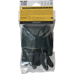 GUANTE NEOPRENO Y LATEX GRANDEUR 70 NEGRO TALLA 6 JUBA 321CB/6