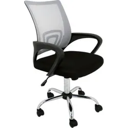 SILLON OFICINA COLORS NEGRO/GRIS FURNITURE STYLE FS1156GR