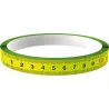 CINTA METRICA DE ACERO ADHESIVA ALTA VISIBILIDAD 1 M X 13 MM KOMELON 54980D