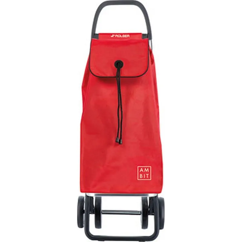 Compra CARRO COMPRA 4 RUEDAS PLEGABLE AMBIT MF I-MAX MF 4L ROJO AMBIT IMX458 ROJO al mejor precio