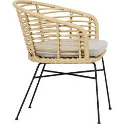 Compra SILLON RATAN METAL BAMBU IMPORT 49245-KAJA al mejor precio