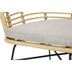 Compra SILLON RATAN METAL BAMBU IMPORT 49245-KAJA al mejor precio