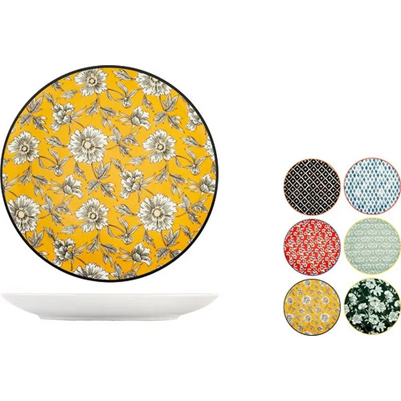 Compra PLATO PORCELANA COUPE COLOURFUL POSTRE - 19 CM SURTIDO NON 8031103 al mejor precio