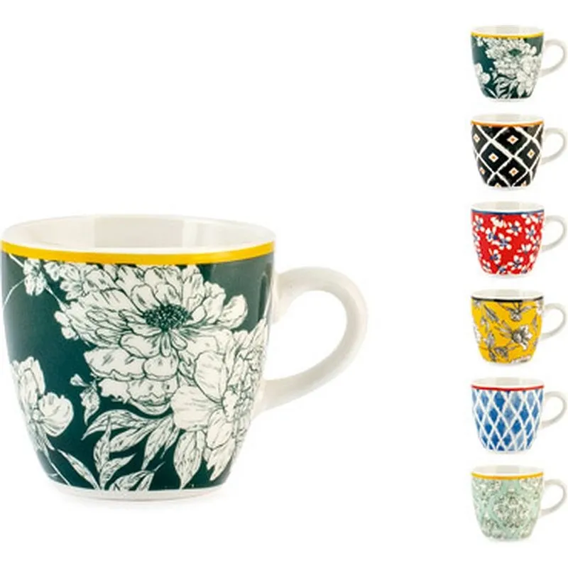 Compra TAZA NEW BONE CHINA COLOURFUL SURTIDO 10 CL - CAFE NON 8051960 al mejor precio