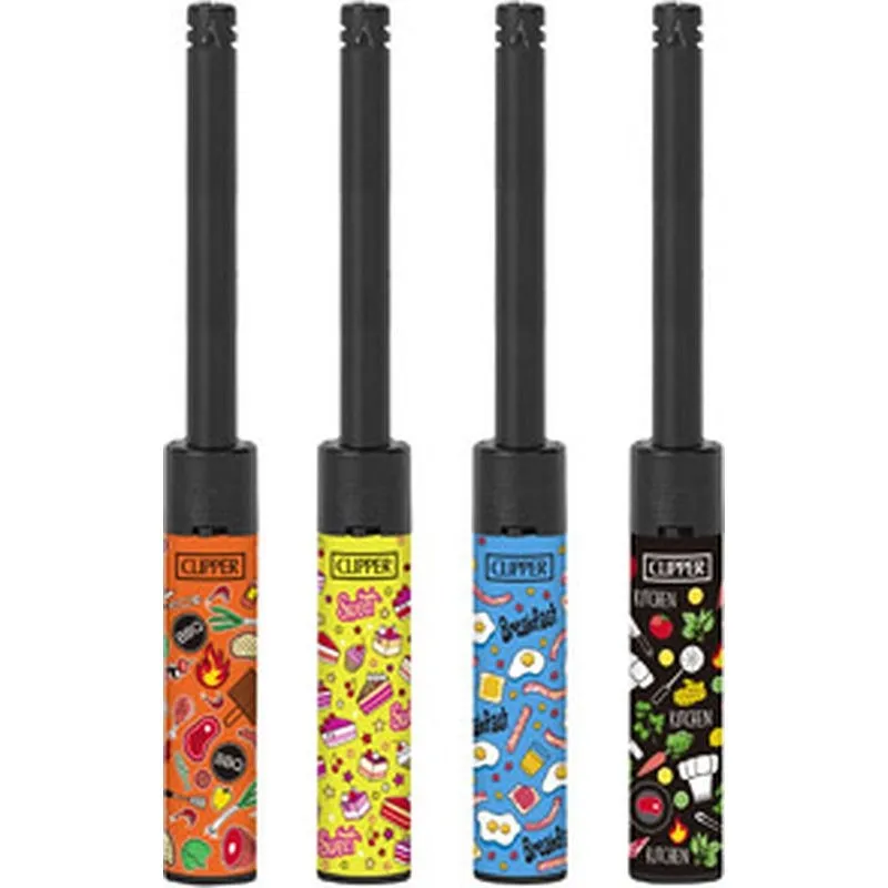 Compra ENCENDEDOR COCINA RECARGABLE TUBE PLUS DECORADO EXPOSITOR CLIPPER TUB3S001 al mejor precio