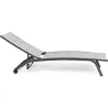 Compra TUMBONA ALUMINIO GRIS + TEXTILENE ACOLCHADO GRIS CLARO IMPORT 0663141-CLEOPAS al mejor precio