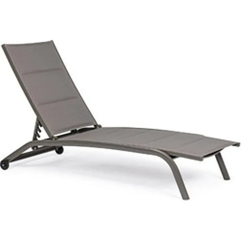 Compra TUMBONA ALUMINIO GRIS + TEXTILENE ACOLCHADO TAUPE IMPORT 0663142-CLEOPAS al mejor precio