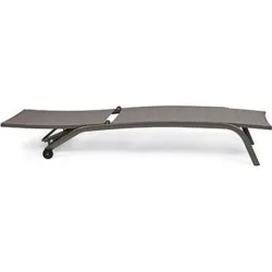 Compra TUMBONA ALUMINIO GRIS + TEXTILENE ACOLCHADO TAUPE IMPORT 0663142-CLEOPAS al mejor precio