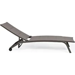 Compra TUMBONA ALUMINIO GRIS + TEXTILENE ACOLCHADO TAUPE IMPORT 0663142-CLEOPAS al mejor precio