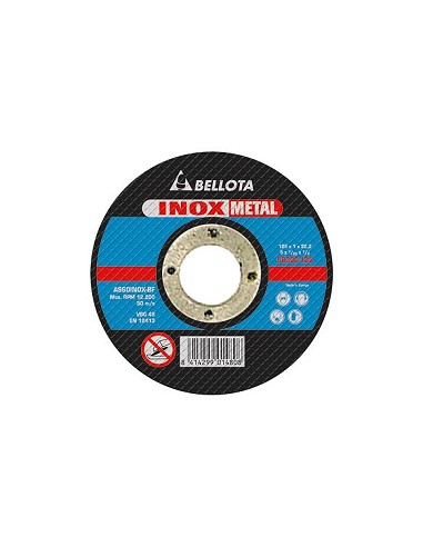 Compra Disco corte inox diámetro 115 mm BELLOTA 50300-115 al mejor precio