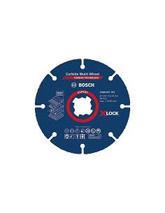 Compra Disco corte multimaterial expert multiwheel x-lock diámetro 125 x 22,23 mm BOSCH PROFESIONAL 2608901193 al mejor precio