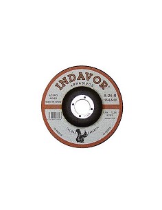 Compra Disco desbaste hierro-acero diámetro 230 x 7 x 22 mm INDAVOR 23A24IN-CH al mejor precio