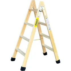 ESCALERA MADERA TIJERA 4+4...